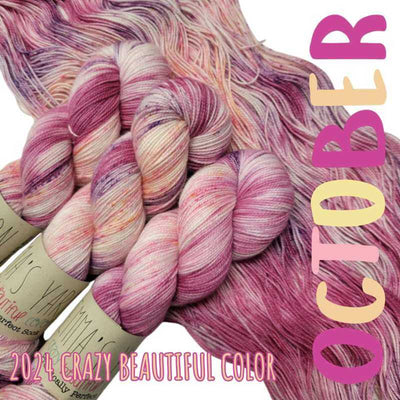 Emma's Yarn - Crazy Beautiful Colour Club - October 2024 | Yarn Worx