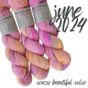 Emma's Yarn - Crazy Beautiful Colour Club - June 2024 | Yarn Worx