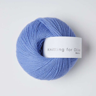 Knitting for Olive - Merino - Lavender Blue - 50g | Yarn Worx