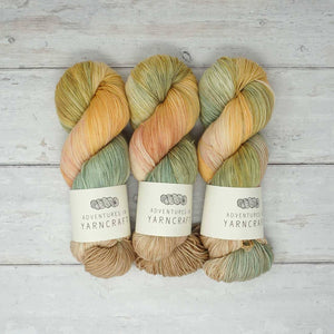 Adventures in Yarncraft - Merino Sock Yarn - 100g Foraging | Yarn Worx