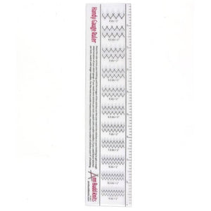 SB 14099 Knit Chek Metal Needle Gauge & Ruler - The Yarn Underground