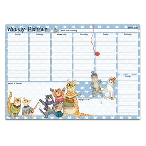 Emma Ball - Kittens in Mittens Weekly Planner | Yarn Worx