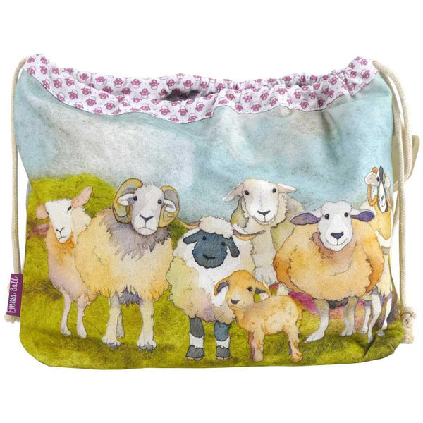Emma Ball - Long Project Bag - Sheep in Sweaters — Sconch Yarn Shop