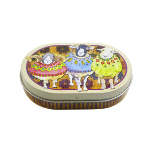 Emma Ball - Sheep in Sweaters Mini Hinged Oval Tin | Yarn Worx