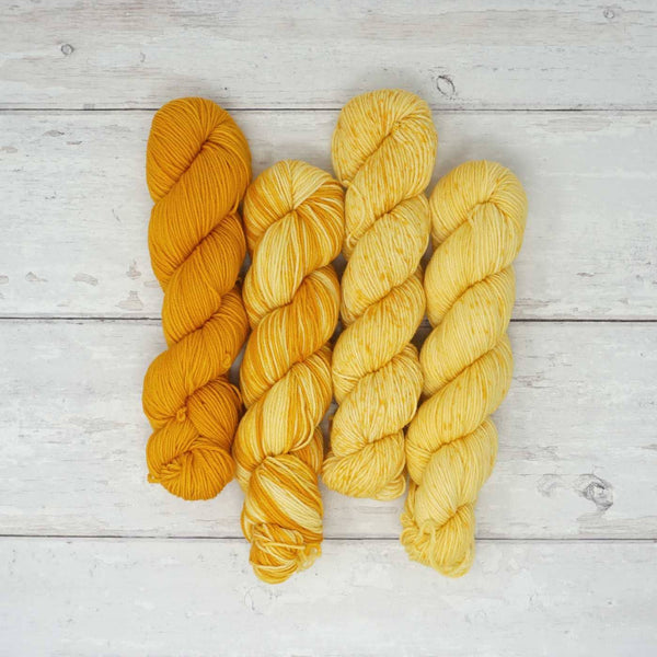 Immersion Dye Kit - Organic Merino Yarn - Onion Skin Gold – Petal & Hank